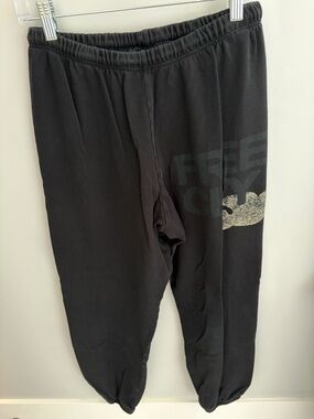 FREECITY Black Joggers Size Small